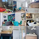 Appartement Oiseau Du Paradis Avec Terrasse Parking Prive Proche Centre شقة مولان