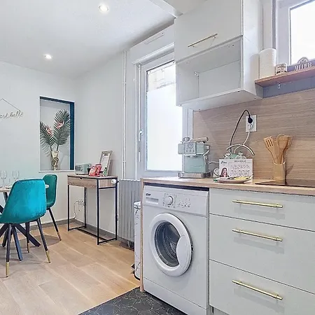 L'oiseau Du Paradis - Terrasse Privee, Parking, Wifi Rapide, Arrivee Autonome, Entre Gare Et Centre-ville, Rez-de-chaussee *