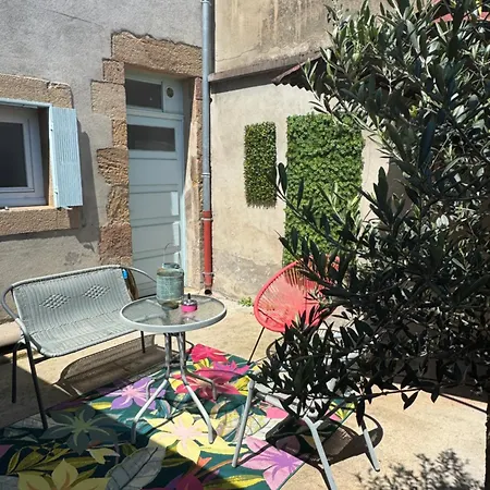 L'oiseau Du Paradis - Terrasse Privee, Parking, Wifi Rapide, Arrivee Autonome, Entre Gare Et Centre-ville, Rez-de-chaussee Moulins (Allier)