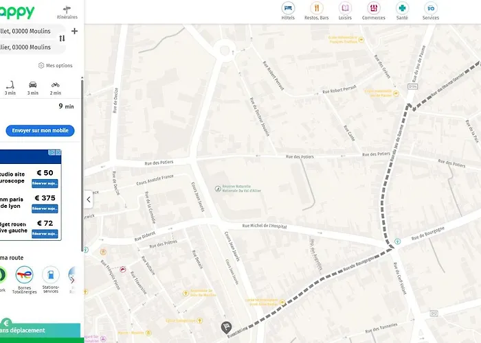 L'oiseau Du Paradis - Terrasse Privee, Parking, Wifi Rapide, Arrivee Autonome, Entre Gare Et Centre-ville, Rez-de-chaussee * 穆兰